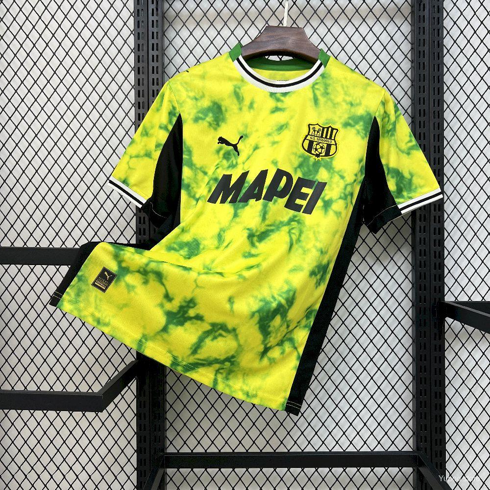 Camiseta de fútbol Sassuolo 2025/26 TERCERA MANGA CORTA VERSION FAN